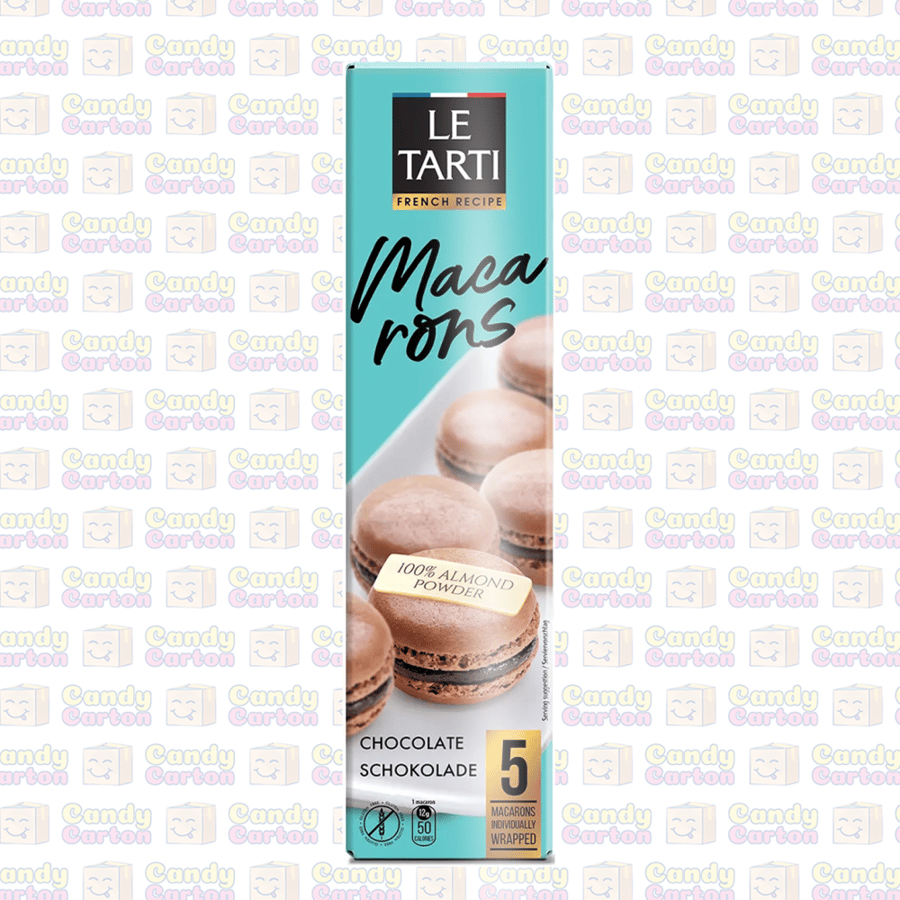 Macaron cake with chocolate latte flavor, 60 grams, Le Tarti Macarons
