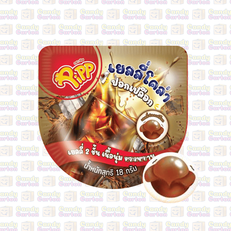 PIPP Peelable Gummy Cola Flavor 18g Imported from Thailand