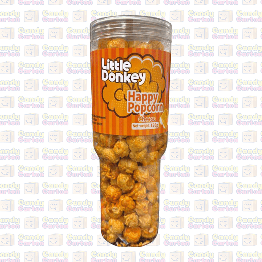 فشار بوب كرون ليتل دونكي بنكهة الجبنة 120 جرام LITTLE DONKEY Cheese POPCORN 120G