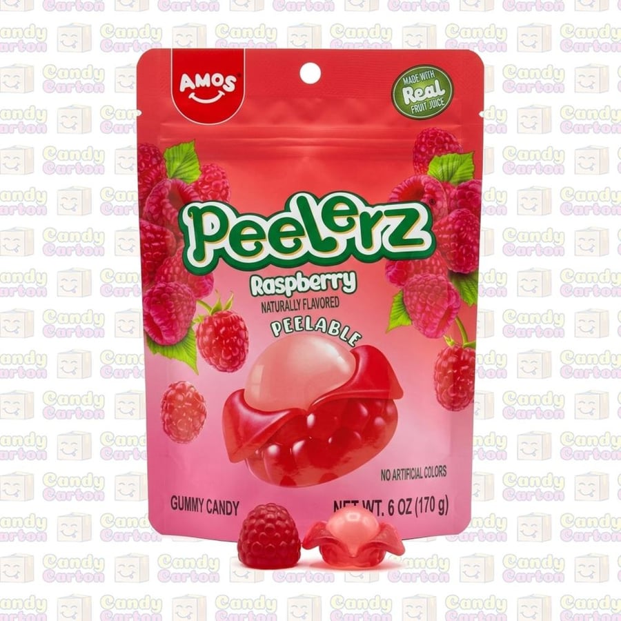 اموس بيلرز حلوى جيليه قابلة للتقشير بنكهة توت العليق راسبيري 170 جرام مستورد الصين Amos Peelerz Gummy Raspberry Peelable 170g.jpg