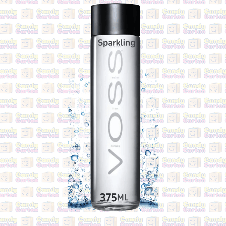 مياه فوس ارتوازية  فوارة  375 مل مستورد النرويج  VOSS Artesian Sparkling Water 375ML