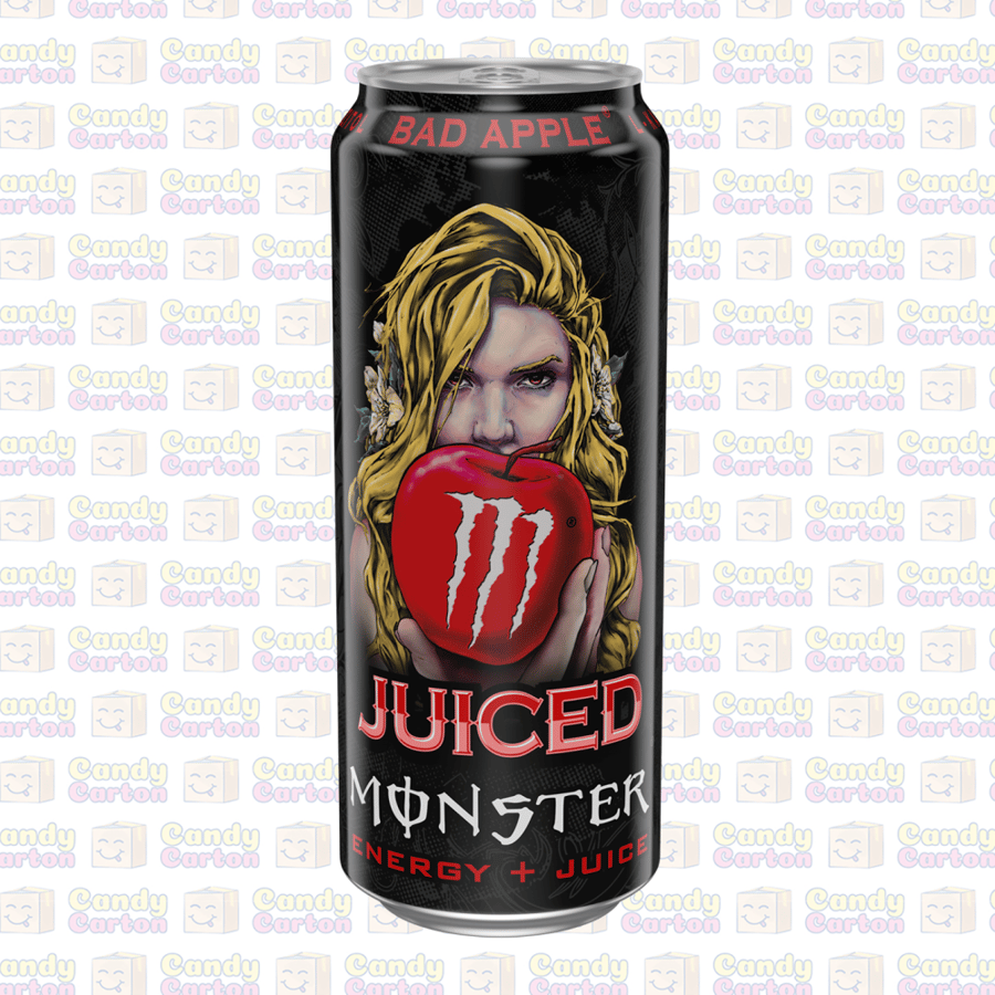 مونستر باد ابل مشروب طاقة بنكهة التفاح 500 مل مستورد المملكة المتحدة Monster Bad Apple Energy drinks 500ml