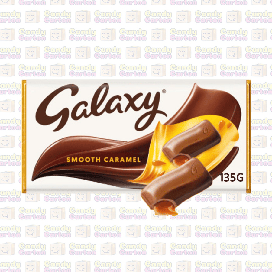 جلاكسي شوكولاتة كراميل ناعم 135 جرام مستورد من بريطانيا Galaxy Smooth Caramel Chocolate Bar 135g