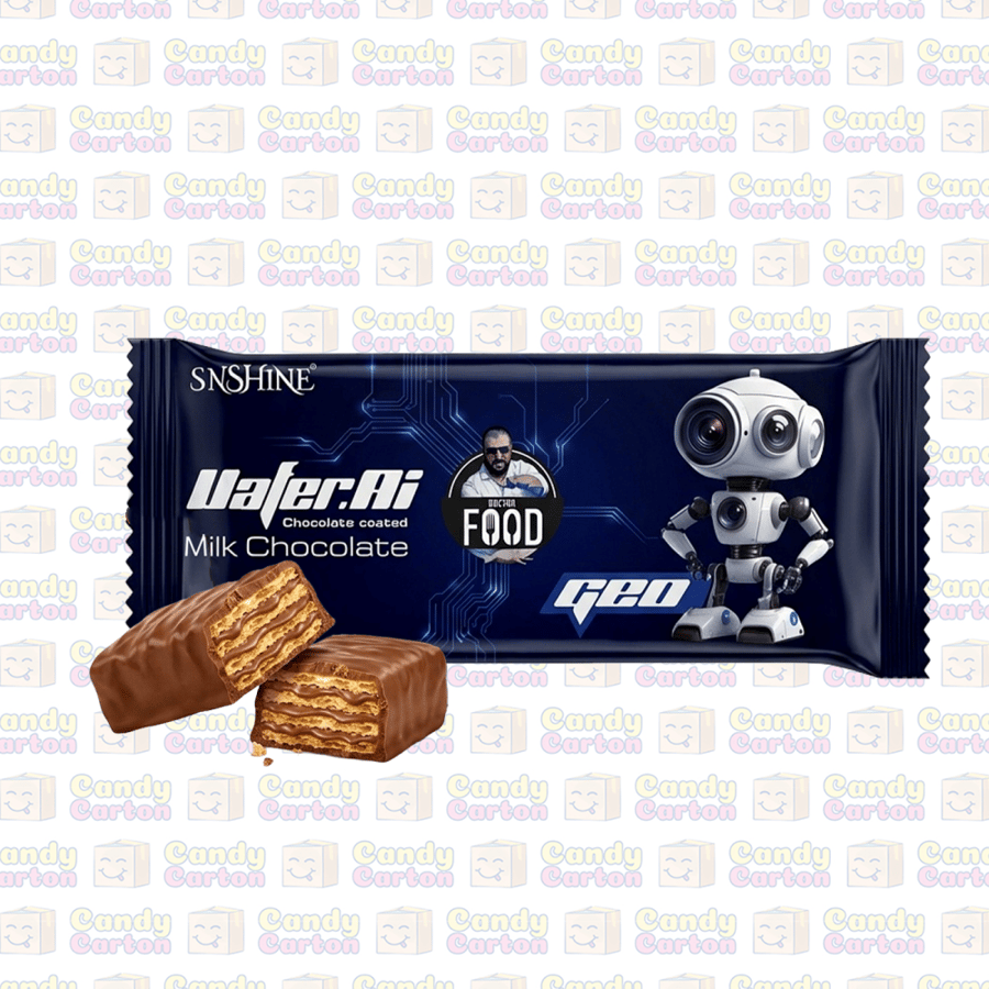 ويفر صن شاين دكتور فود مغطى بشوكولاتة الحليب جيو 50 جرام مستورد من لبنان Sunshine Wafer.Ai Milk Chocolate Coated Wafer Doctor Food GEO 50g