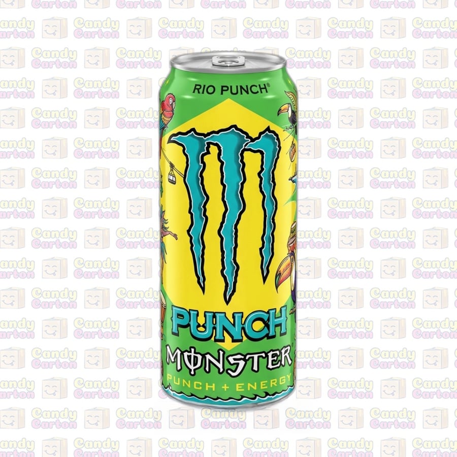 مشروب طاقة مونستر انرجي جوس ريو بنش 500 مل مستورد من بريطانيا Monster Energy Juice Rio Punch 500ml