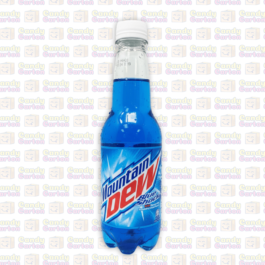 ماونتن ديو بلو شوك بنكهة التوت الازرق 400 مل مستورد امريكا Mountain Dew Blue Shock Raspberry Flavor