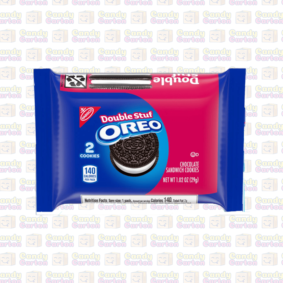 OREO Sandwich Cookies Chocolate Double Stuf 29g Imported USA