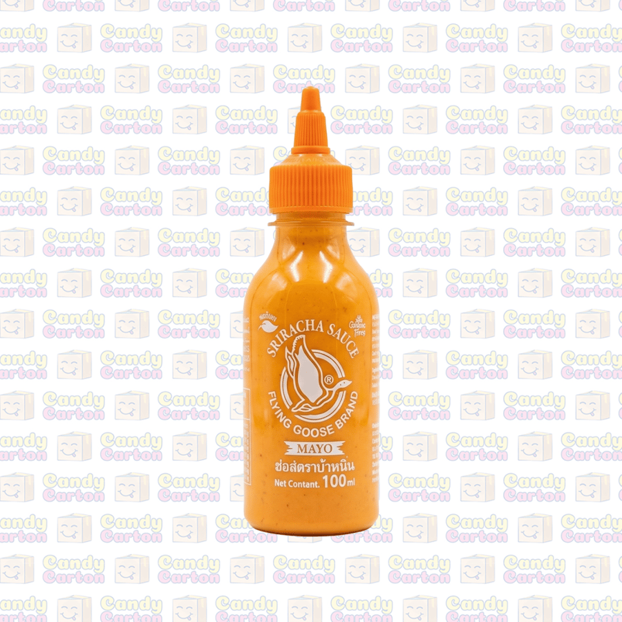 صوص مايونيز سريراتشا من العلامة التجارية فلاينج جوز 100 مل مسنزرد تايلاند Sriracha Mayo Flying Goose 100ml