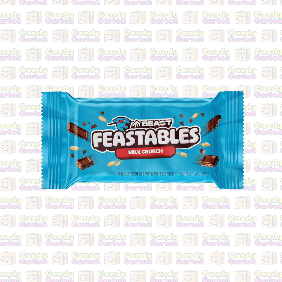 MrBeast Feastables Milk Chocolate Crunch Bar 35g Imported from USA