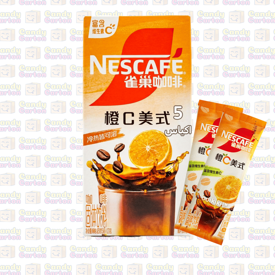 Nescafe Orange C Americano, 5 sachets, 85g each, imported from Thailand