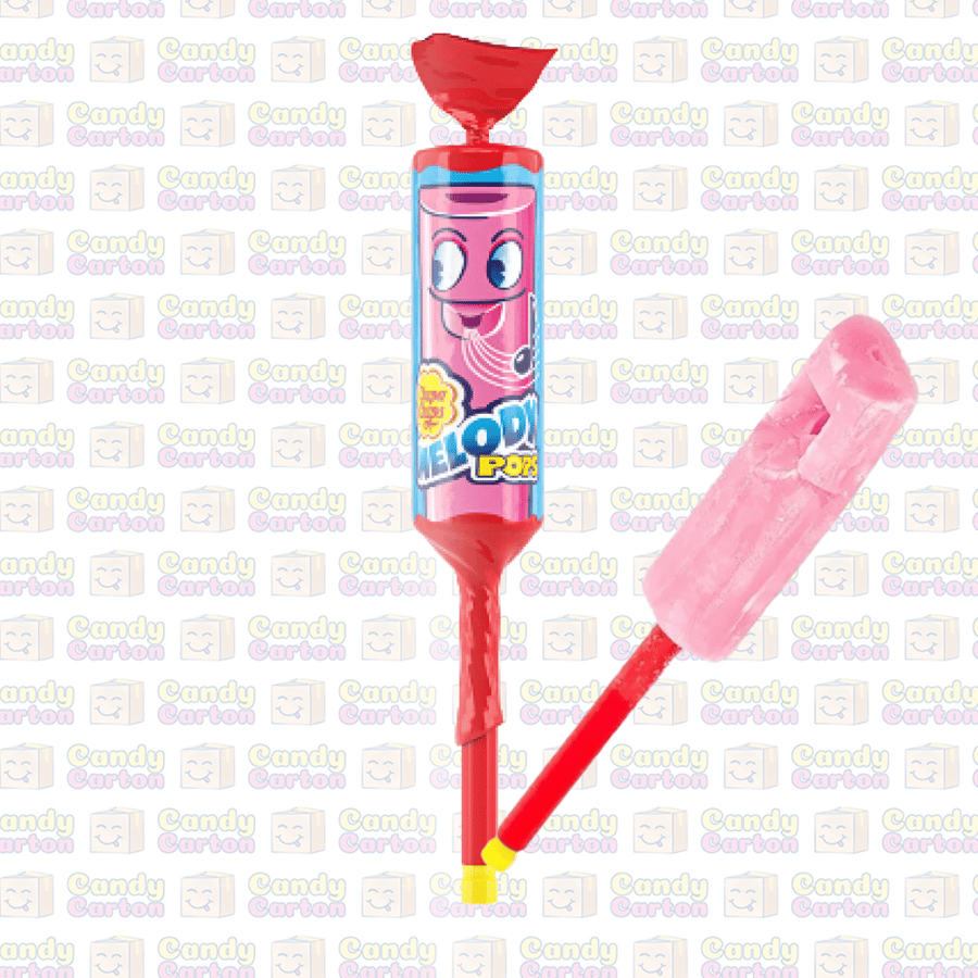 حلاوة مصاصة فراولة تشوبا تشوبس ميلودي بوبز صفارة  15 جرام Chupa Chups