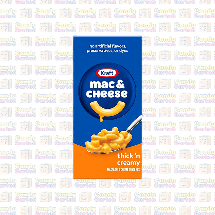 Kraft Mac & Cheese  معكرونة كرافت وجبة عشاء سميكة مع كريمة ماك والجبنة 206 جرام