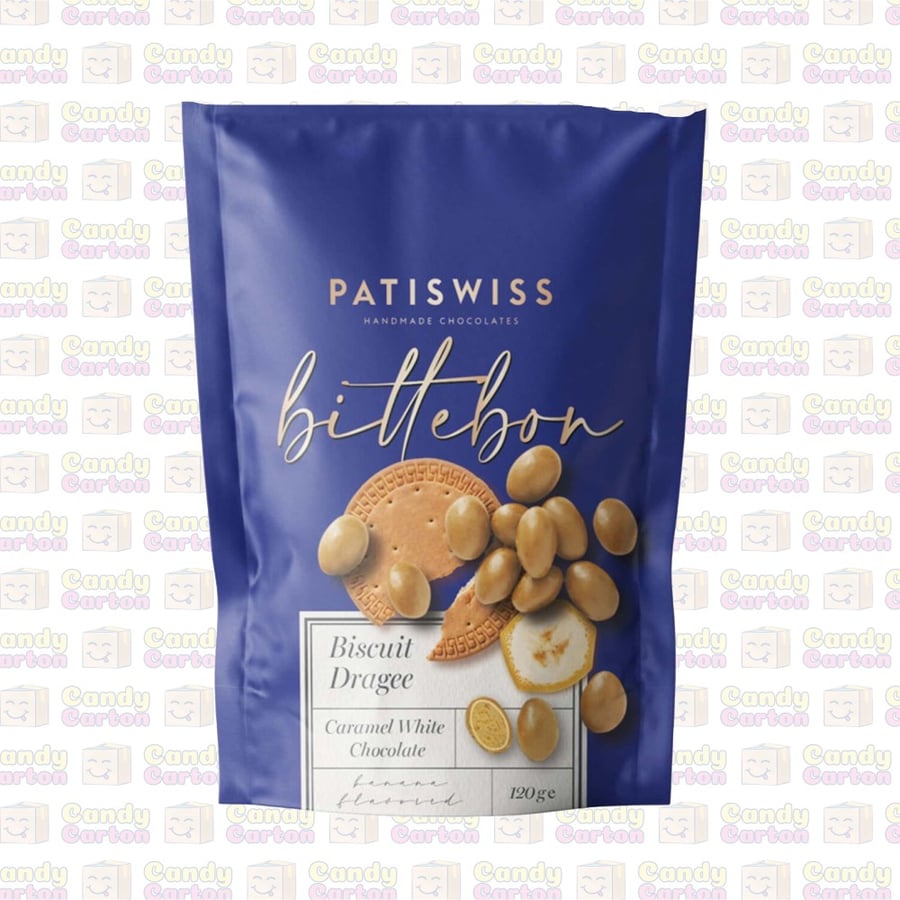 باتيسويس بسكويت مغطى شوكلاته الحليب بنكهة الموز - Patiswiss