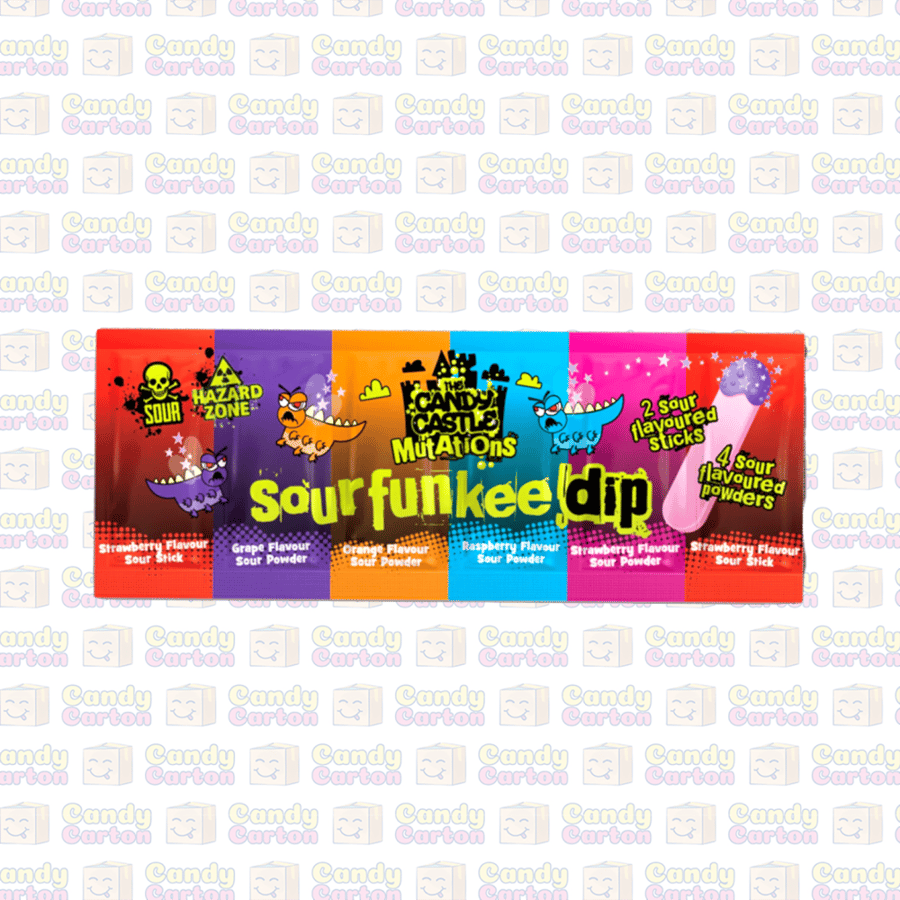 كاندي كاسل ميوتشنز - Candy Castle Mutations Sour Funkee Dip 40g