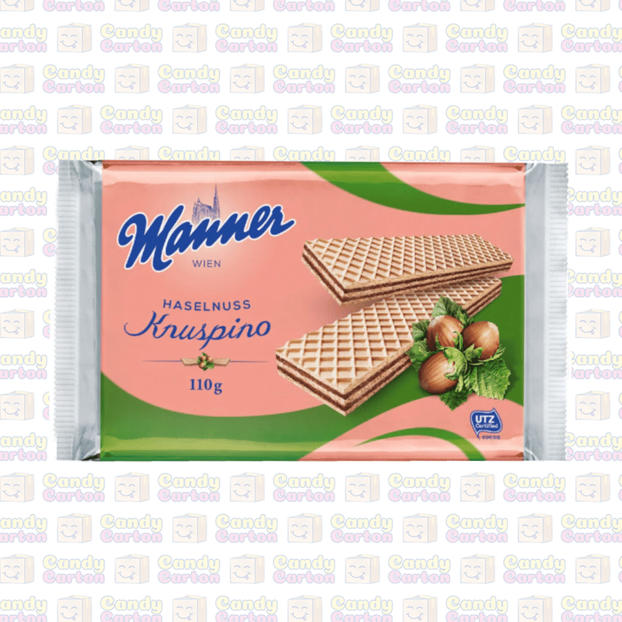 مانر ويفر شوكولاتة بالبندق مستورد المانيا 110 جرام Manner Knuspino Hazelnut 110g