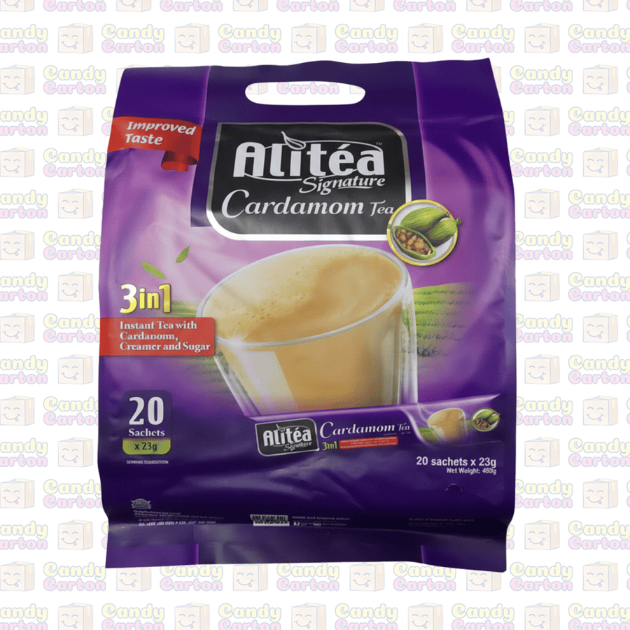 علي تي شاي  الهيل  3 في 1 كيس 20ظرف 23جرام مستورد ماليزيا ALITEA Signature Tea 20p 23g