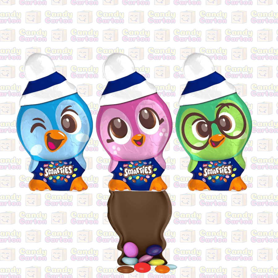 شوكولاتة البطريق بحبيبات سماريتز 94 جرام مستورد المملكة المتحدة  Smarties Milk Chocolate Penguin 94g