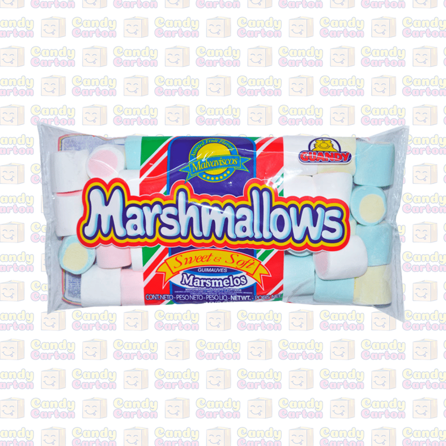 جونداي حلوى مارشيملو  ملونه  255 جرام مستورد امريكا Marshmallows Colores Guandy