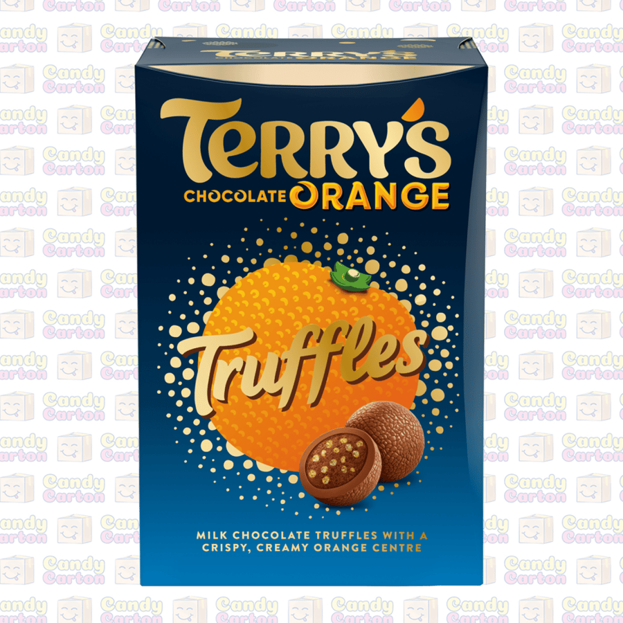 تيري ترفل كرة شوكولاتة البرتقال 200 جرام مستورد فرنسا Terrys Chocolate Orange Truffles Box 200g
