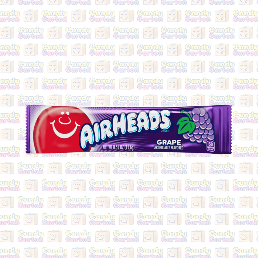 اير هيدز حلوى بنكهة العنب 15.6 جرام مستورد امريكا Airheads Grapes Candy 15.6 g