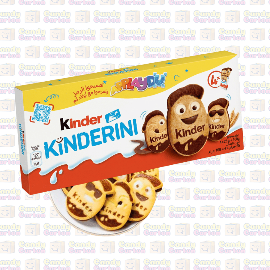 بسكويت كيندر كيندريني 4 قطع 100 جرام مستورد ايطاليا Kinder Kinderini 100G