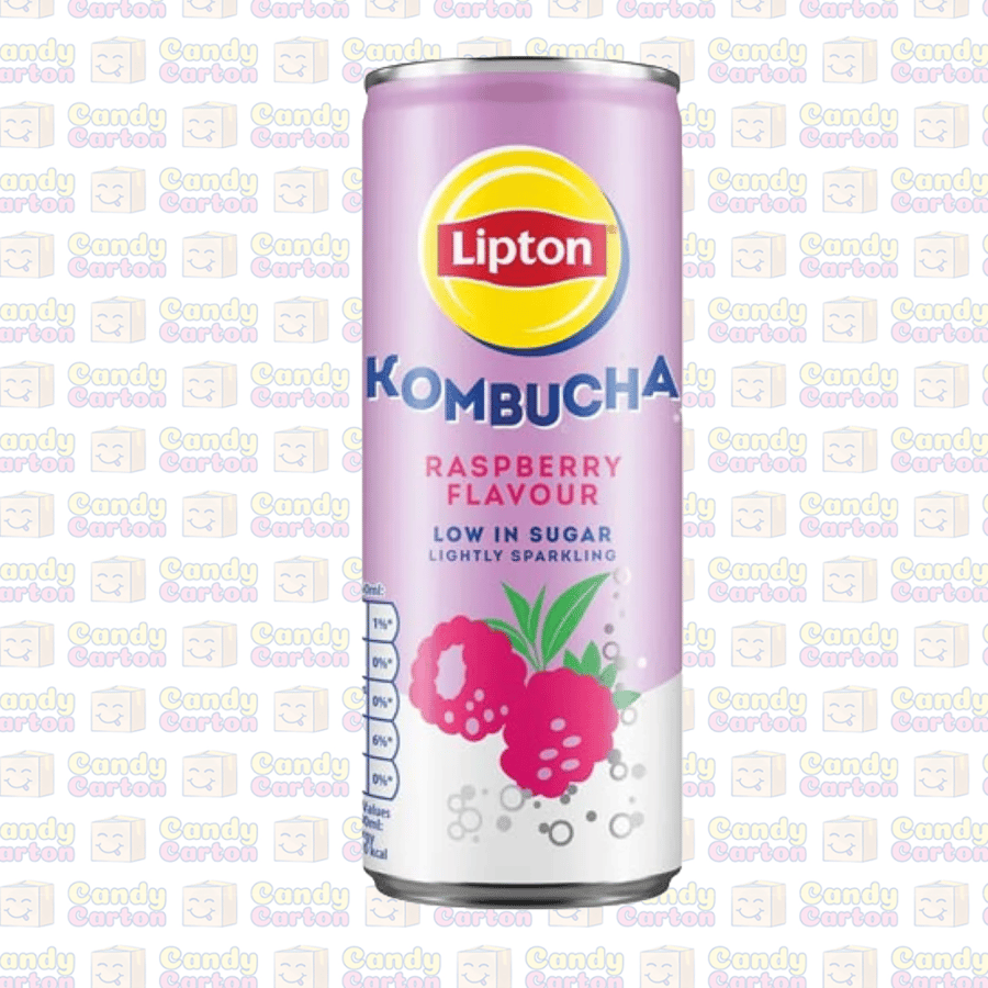 ليبتون كومبوتشا بنكهة التوت البري 250 مل مستورد بريطانيا Lipton Kombucha Raspberry Flavour 250g
