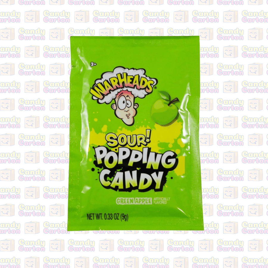 حلوى وارهيدز بنكهة التفاح الاخضر 9 جرامwarheads  sour