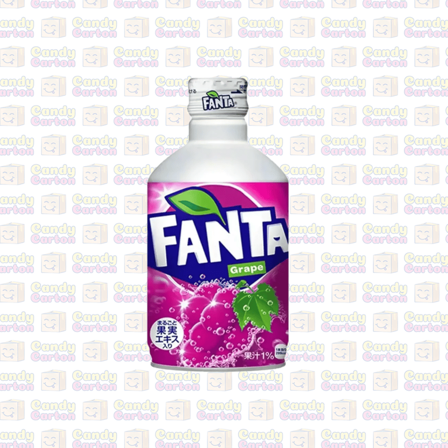 مشروب مستورد غازي كوري الفانتا بنكهة العنب ياباني Fanta Grape (Japan) (300ml)