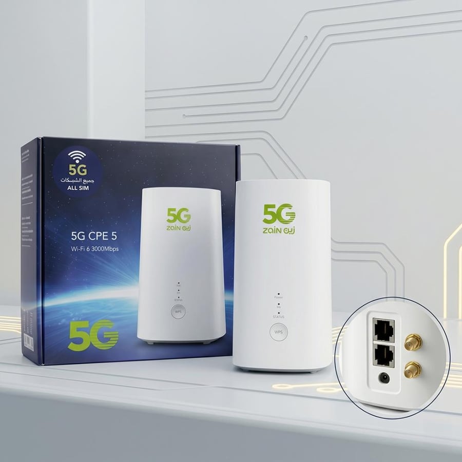 راوتر هواوي 5G CPE 5 مفتوح لجميع الشبكات