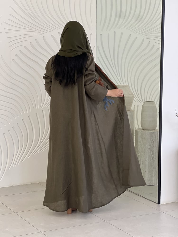 لنن طبيعي شك هندي كلوش