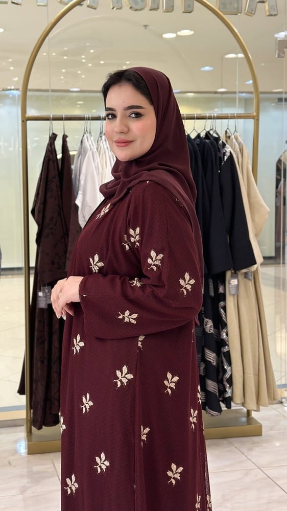 عباية دانيتل صيفي  مبطن قصة كلوش