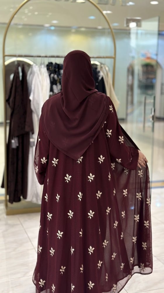 عباية دانيتل صيفي  مبطن قصة كلوش