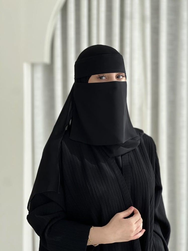 نقاب خط مقاس 8 انش لوقو ذهبي