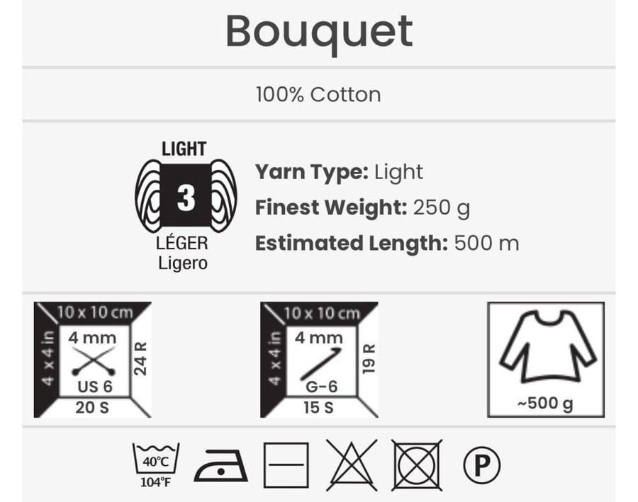 يارن ارت بوكيه YarnArt Bouquet 725