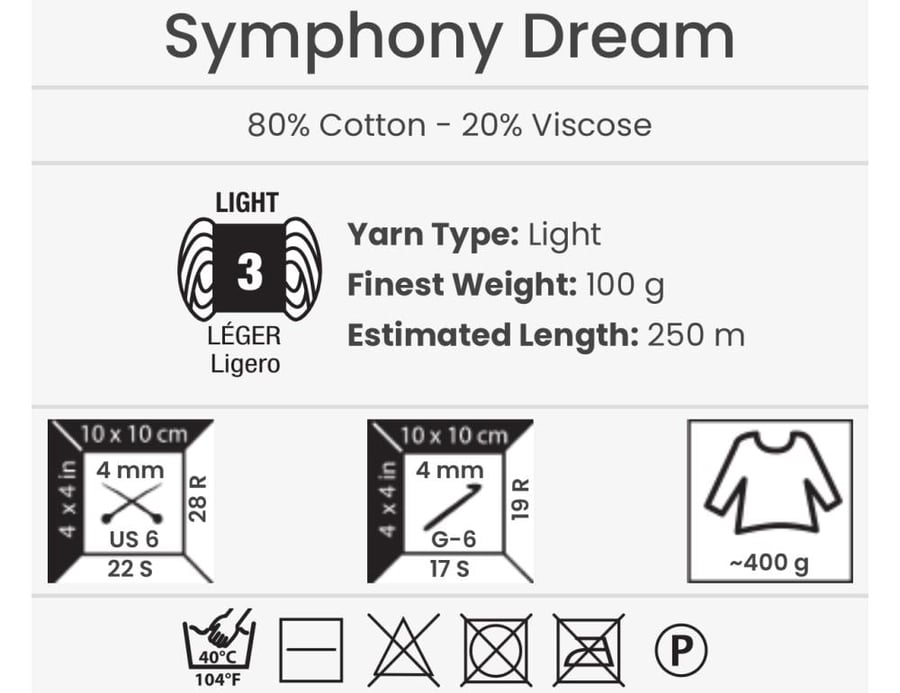 يارن ارت سيمفوني دريم  Symphony Dream 3113