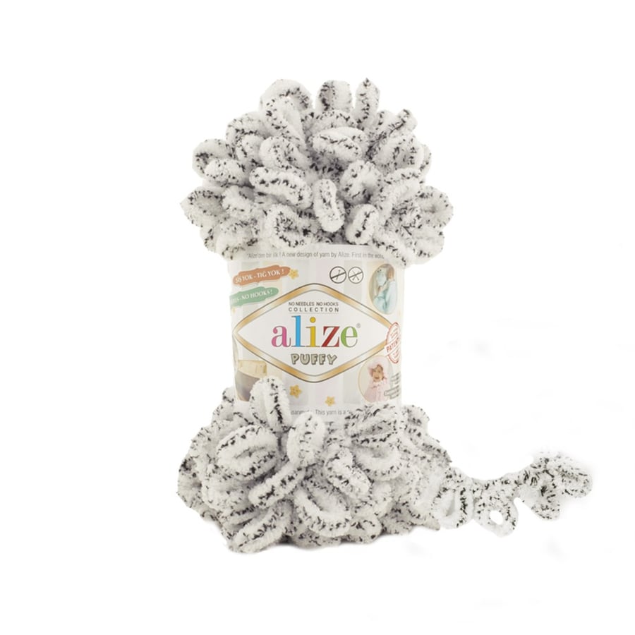 بوفي حلقة كبيرة ملون Alize Puffy 686