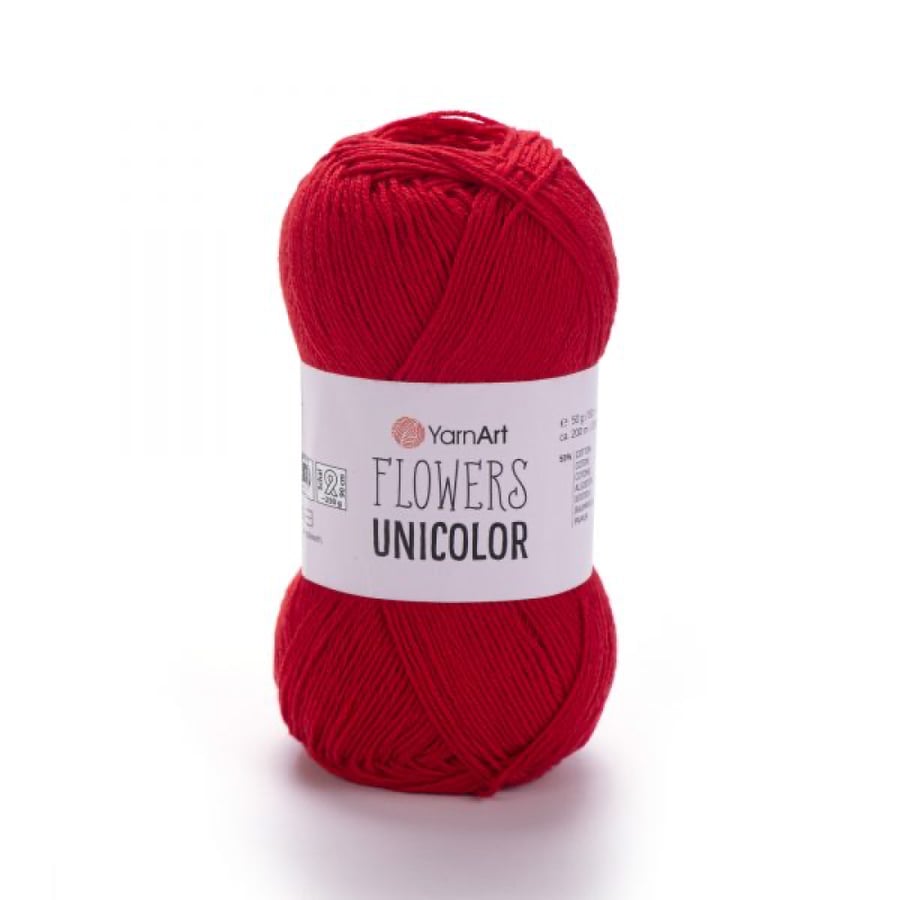 يارن ارت يونيكولور Flowers Unicolor 738