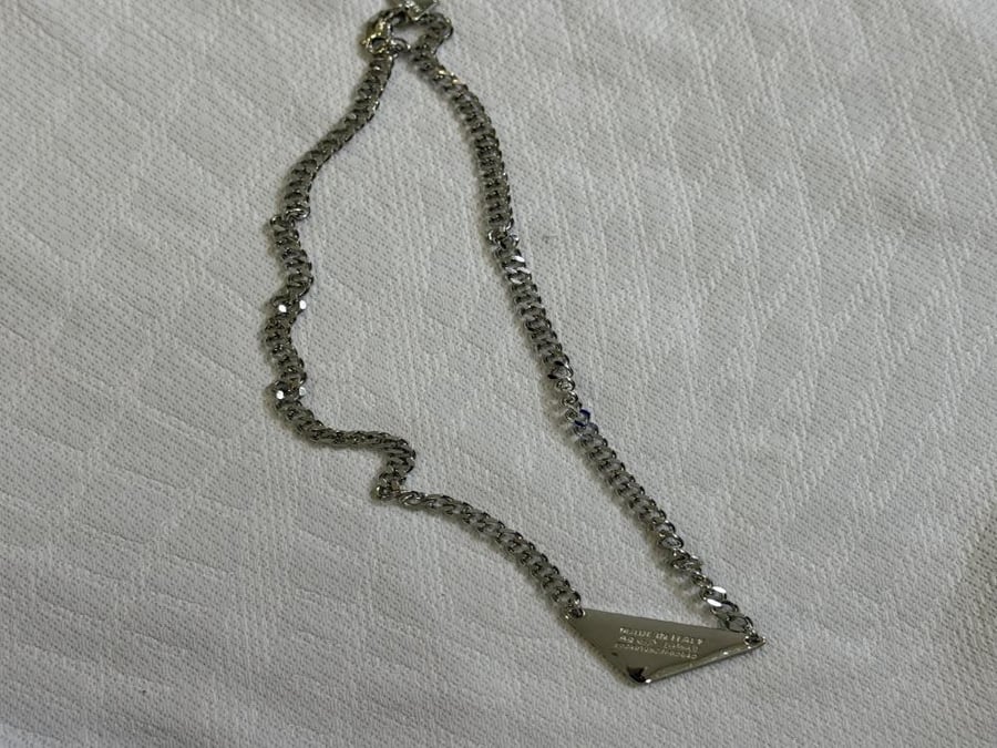 Prada necklace "100% authentic"