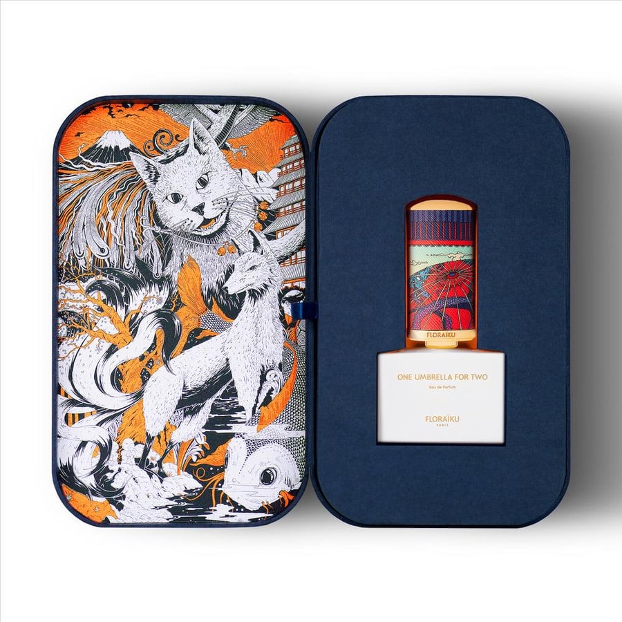 وون امبيرلا فلورايكو ONE UMBRELLA FOR TWO Eau de Parfum 50ml + Travel Case + Travel Size 10ml + cap