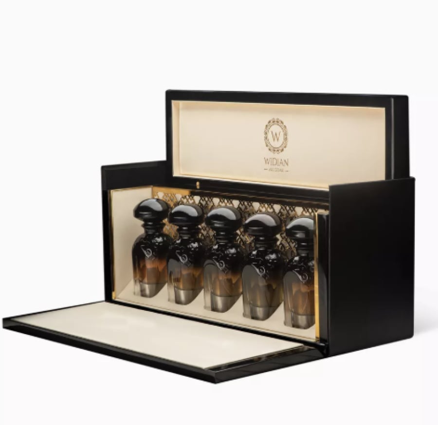 بوكس مجموعة عطور وديان 5*50مل ( اسوان -ليوا -لندن - صحارى -نيويورك)