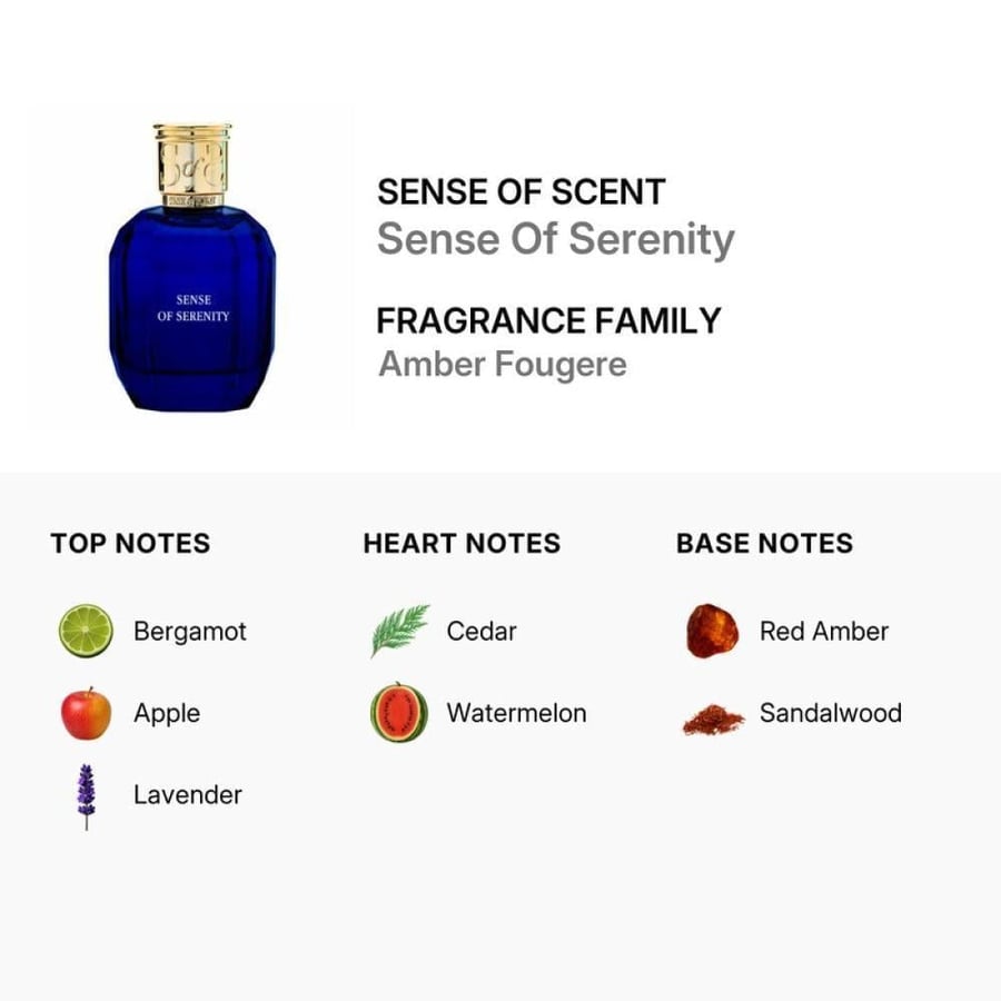 عطر سينس أوف سينت سيرينيتي أو دو بارفان للجنسين50 مل