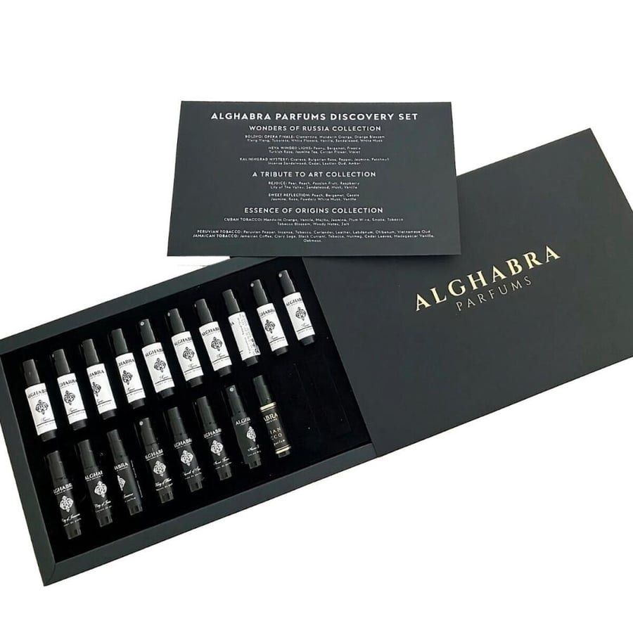 طقم عينات عطور الغبرة اكستريت دي بارفيوم 1.5X18 مل Discovery Set Alghabra
