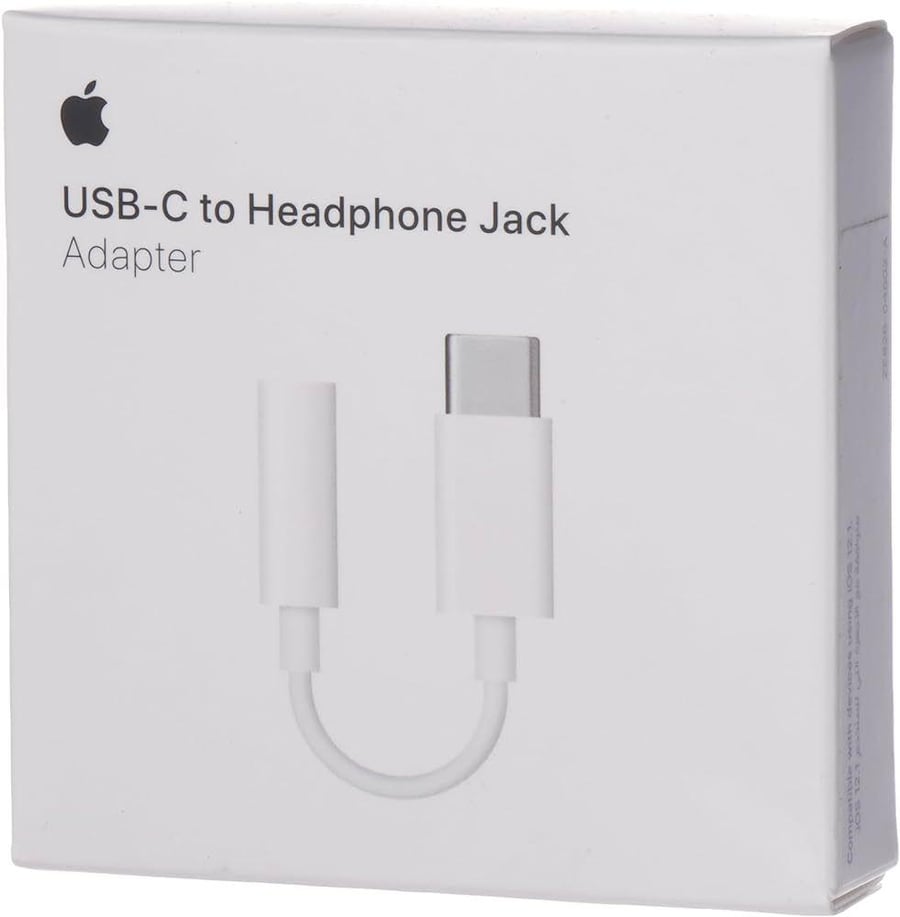 Apple USB-C to AUX connection
