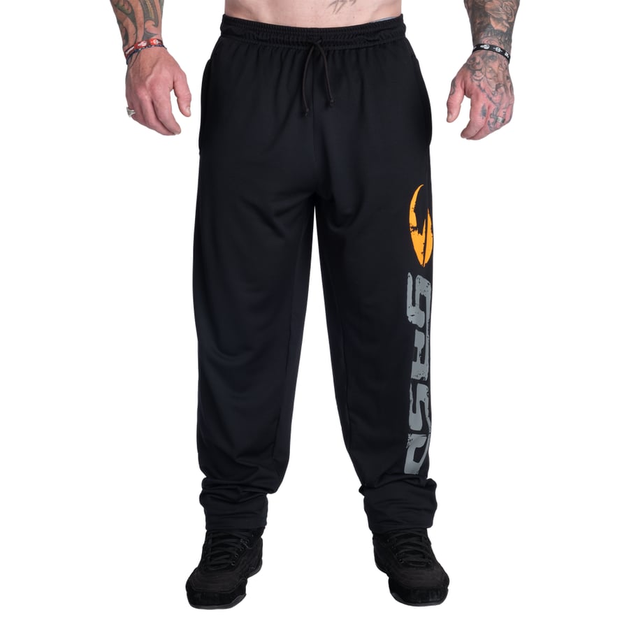 GASP Old School Baggy Mesh Pant Black
