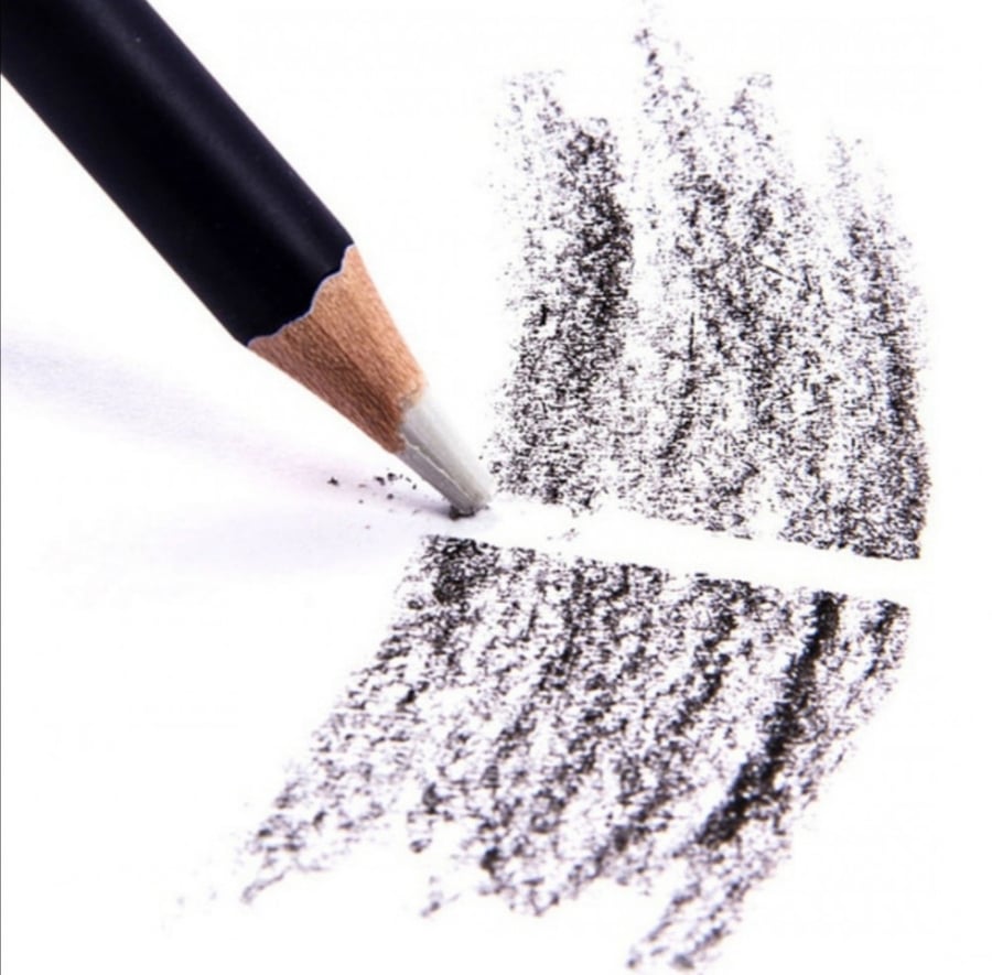 ممحاة رسم على شكل قلم رصاص