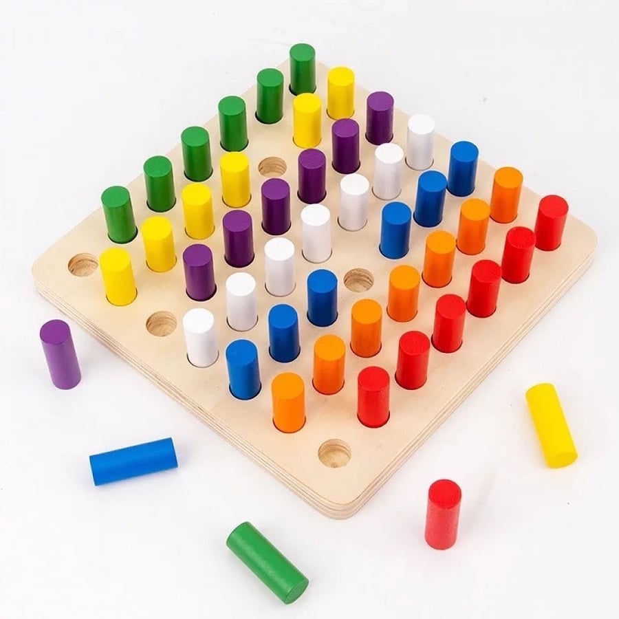 فرز الالوان الخشبية