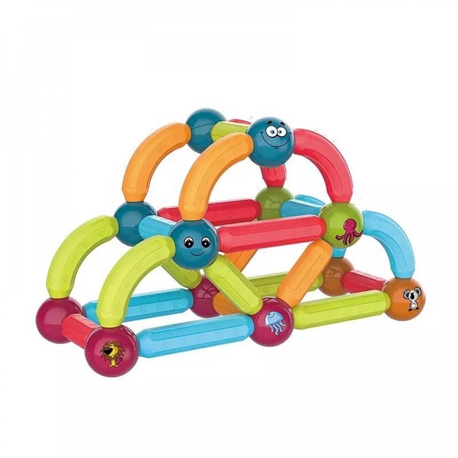 A magnetic composition consisting of 52 pieces