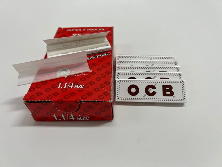 دفتر ورق ocb ابيض