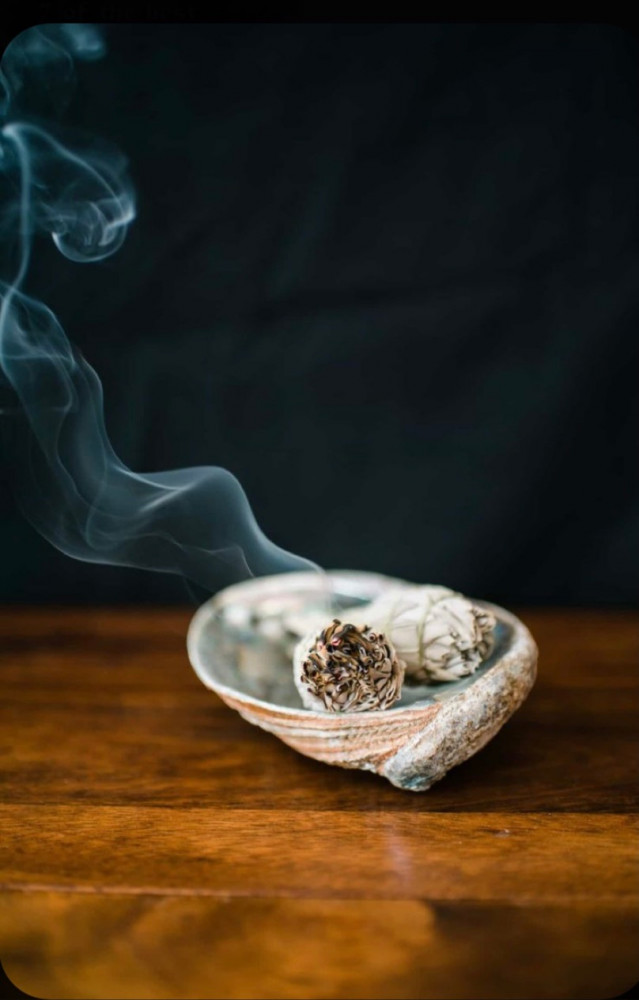 Organic white sage sticks, pack of 3 pieces