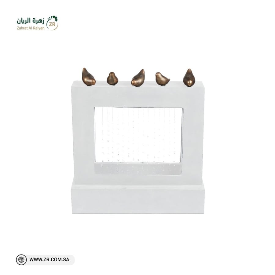 شلال مميز لون أبيض